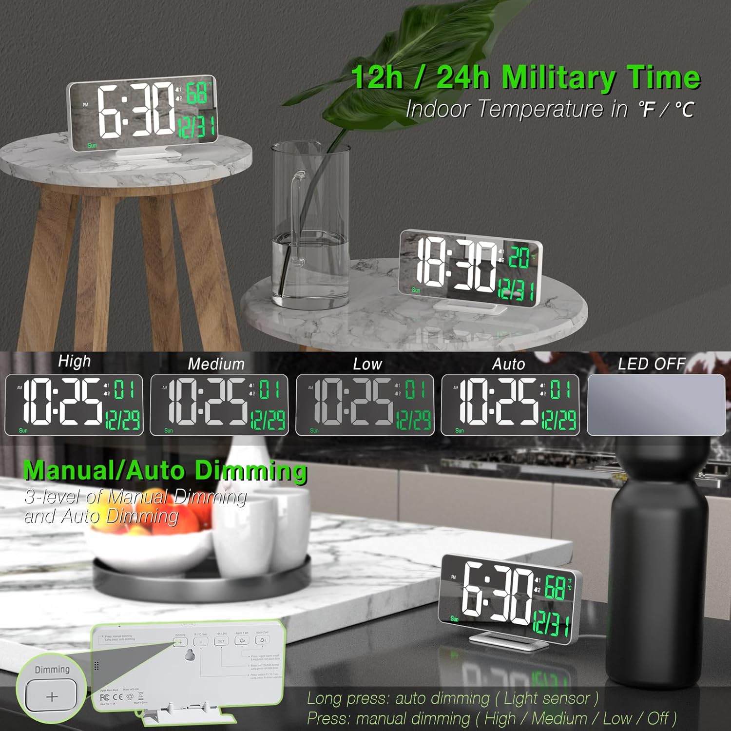 KOSUMOSU Alarm Clock: Revolutionize Your Bedroom Routine!