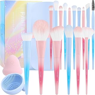 Docolor brochas de maquillaje 16+3 piezas jue...