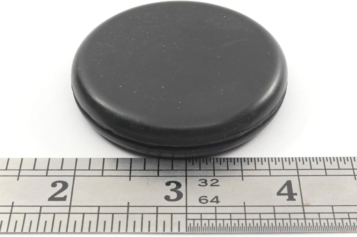 Rubber Flush Plug Grommet Without Hole - Fits 1 3/4" Hole in 1/16" Thick Panel (4)