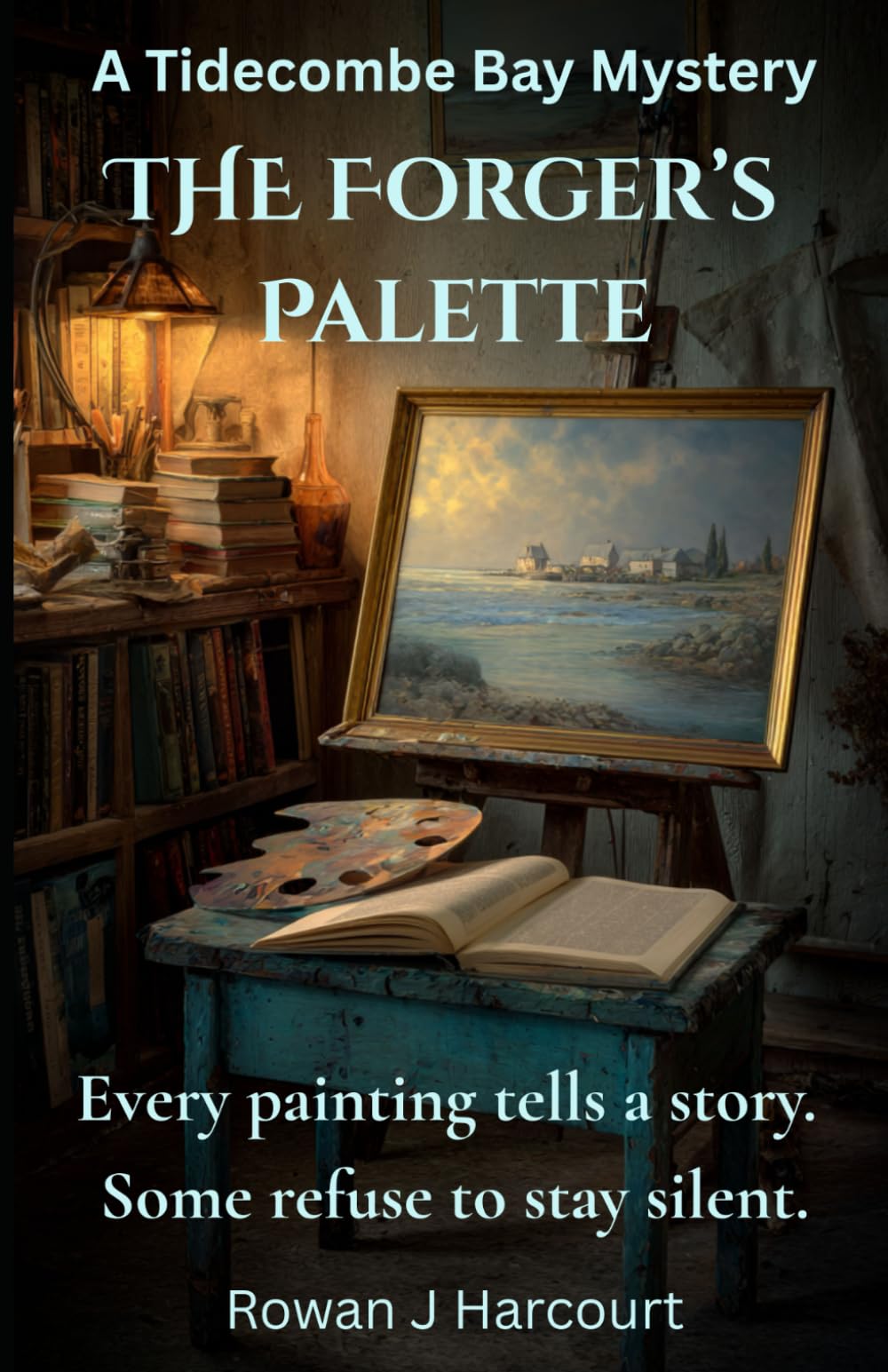 The Forger's Palette: Every painting tells a story. Some refuse to stay silent.: 1 (The Tidecombe Bay Mysteries)