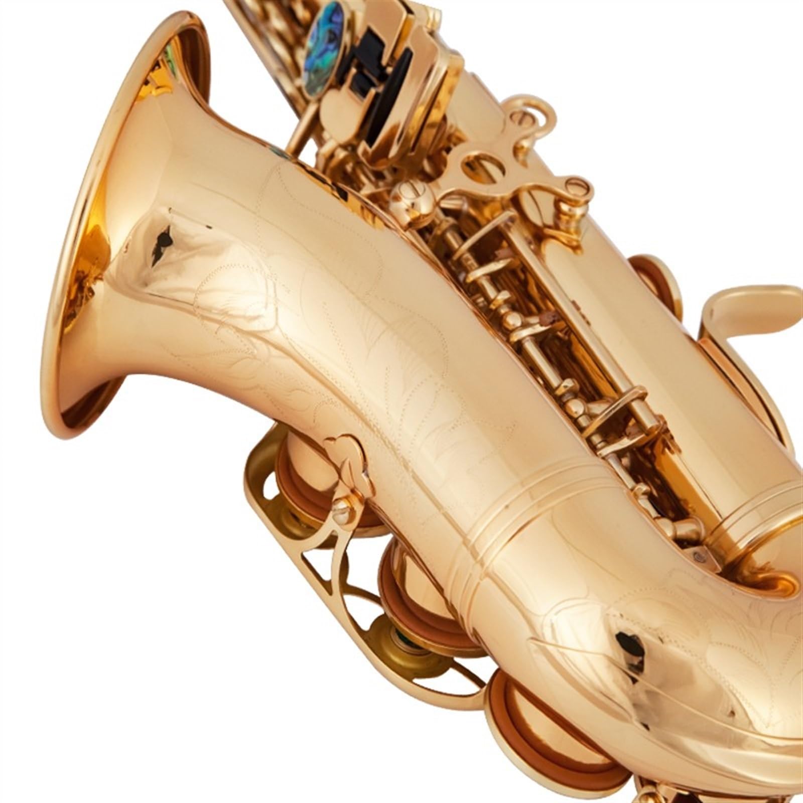 Amazon.co.jp: サックス Bフラット高音曲管サックス大人用小型曲管楽器初心者入学試験ゴールドグレード初心者試験 : Musical  Instruments KERREY 大人の演奏レベルに適したBフラットの小さな湾曲したサックス楽器 学生サックス初心者