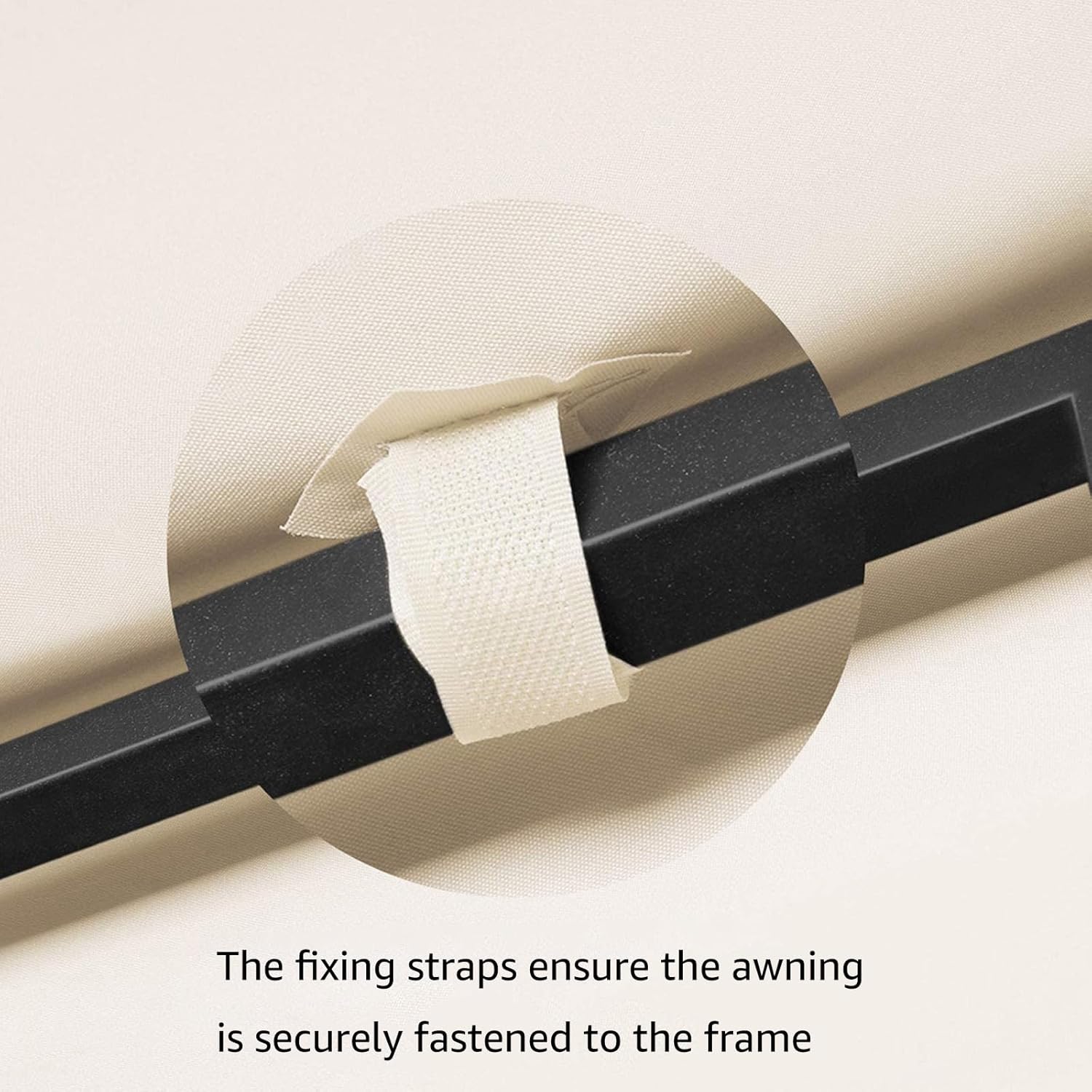 Garden Gazebo Top Cover 3x3M Canopy Replacement Pavilion Roof 1/2 Tier Outdoor Patio Garden Tent Roof Top Replacement Canopy Top Cover for Outdoor Camping Garden Backyard(Double-Deck,Beige)