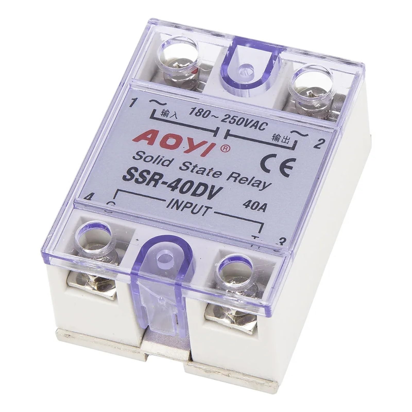 AQHYEBNSR SSR-40DV 40A Solid State Voltage Regulator 40DV Dedicated for Silicon Controlled