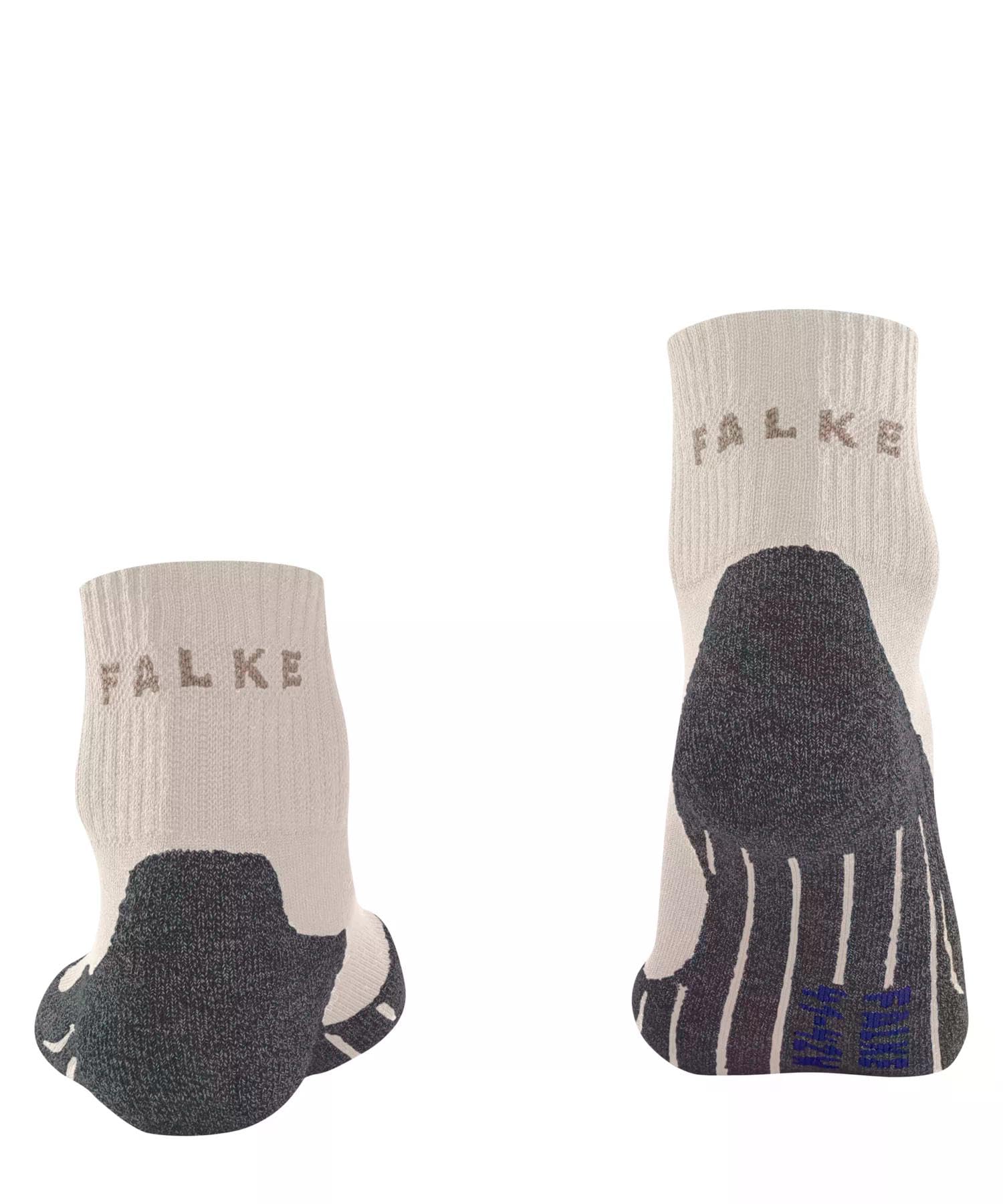 FALKE Herren TK2 Cool Short Wandersocken schnelltrocknendes atmungsaktives Lyocell Funktionsmaterial mittelstarke Polsterung antiblasen Trekkingsocken kühlend vegan Socken Wandern 1 Paar