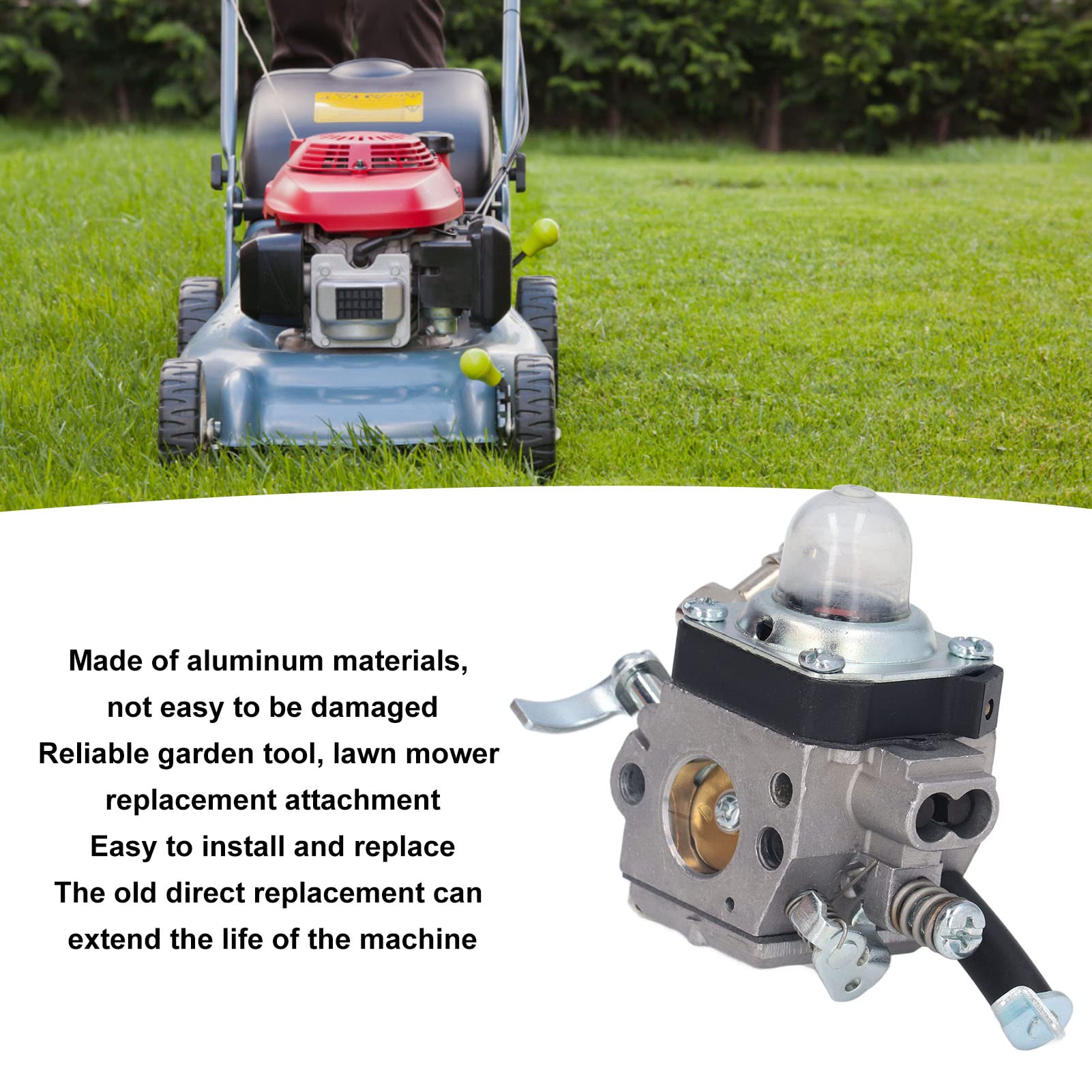 Amazon.co.jp: 芝刈り機キャブレター、絶妙な技量芝刈り機キャブレター