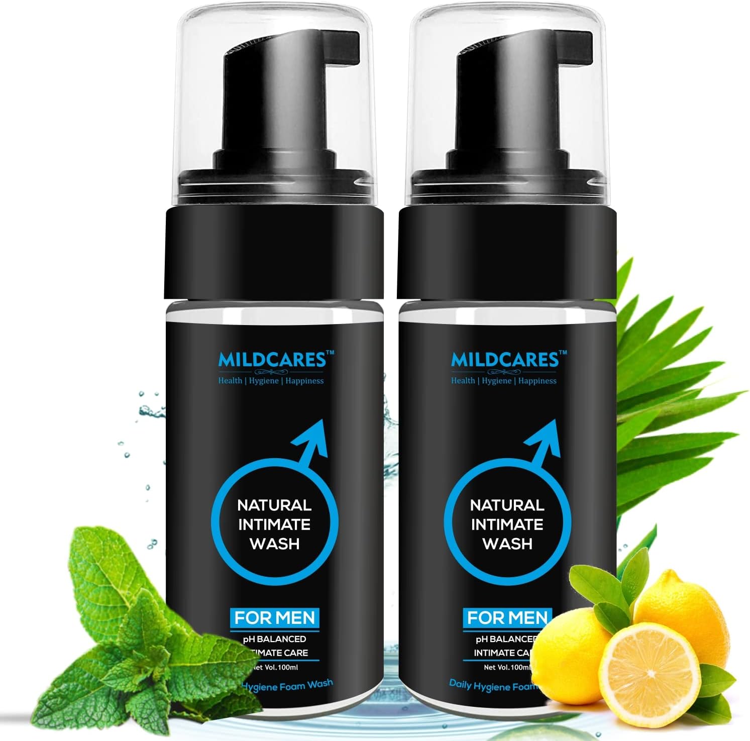 Mildcares Intimate Wash for Men, Enriched with Tea Tree Oil & Aloe Vera Extract, pH Balanced , Prevents Odour & Infections, Safe for Skin|(200ML)