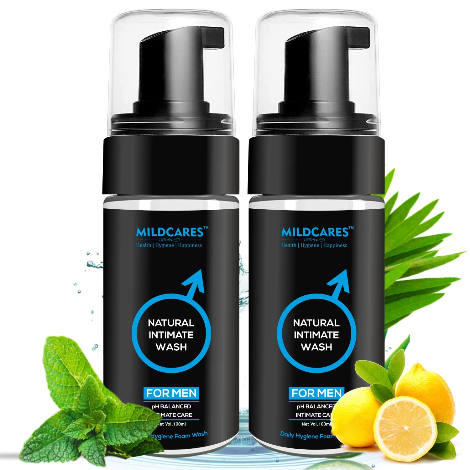 Mildcares Intimate Wash for Men, Enriched with Tea Tree Oil & Aloe Vera Extract, pH Balanced , Prevents Odour & Infections, Safe for Skin|(200ML)