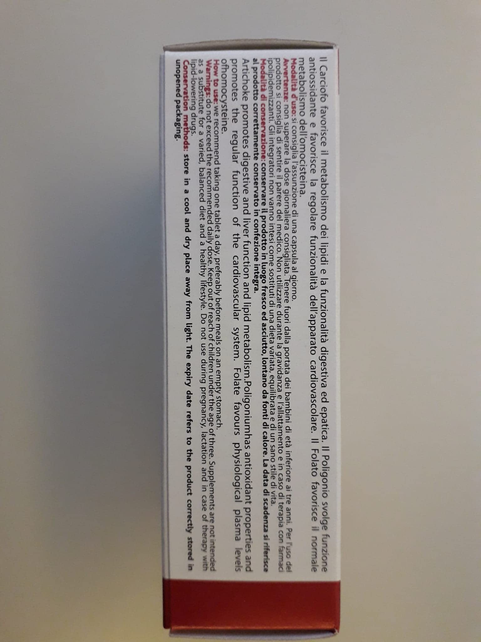 Dislicol Integratore Alimentare di Riso Rosso Fermentato (monacolina K), Policosanoli, Acido folico, Estratti di Carciofo e Poligonio (resveratrolo), utile per il controllo del colesterolo - 30 caps