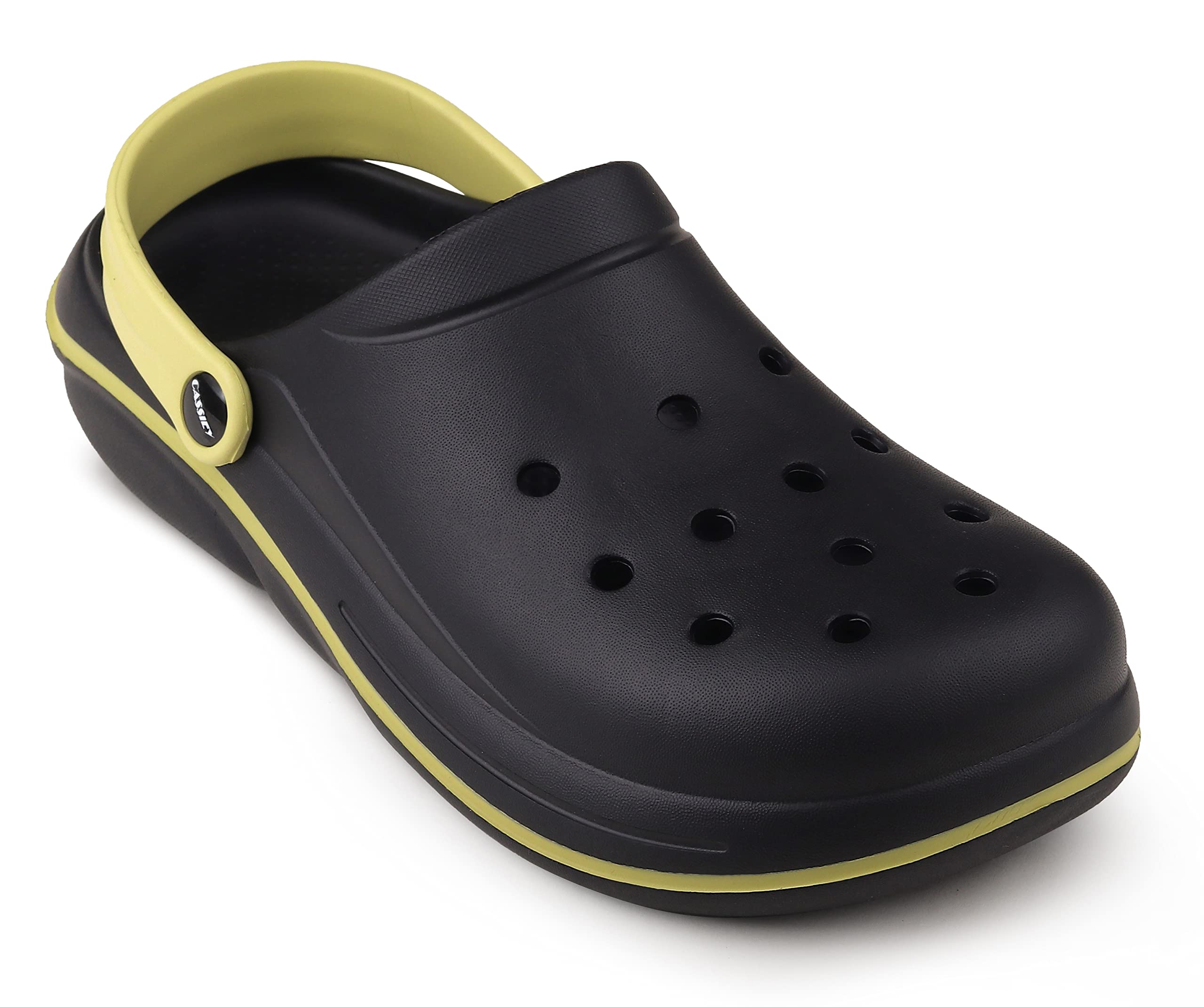 CASSIEY Unisex-Adult Backband Lightweight Clog Sandal- Black (B0C69ZK87P) Amazon Price History, Amazon Price Tracker