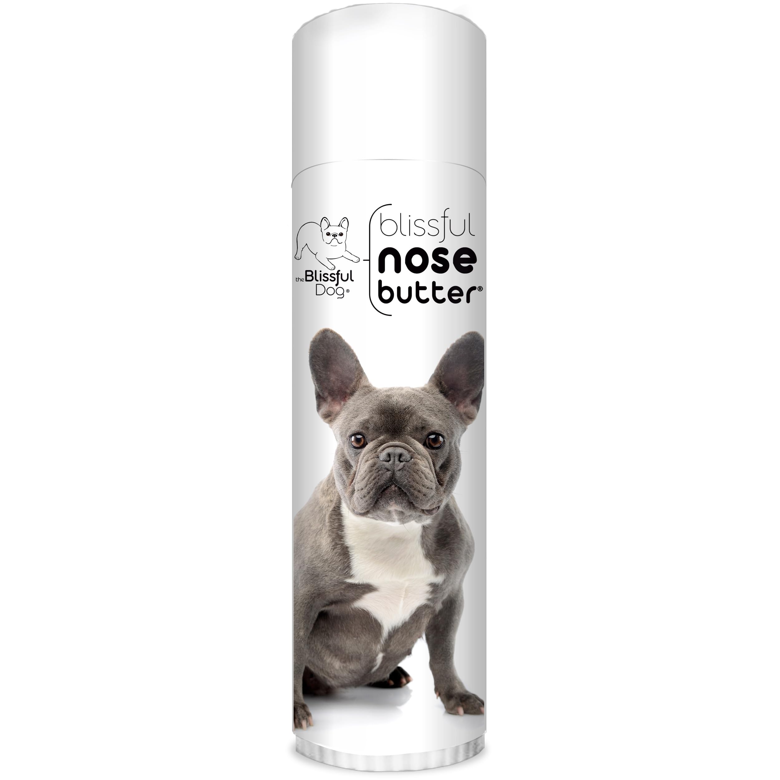 The Blissful Dog Blue French Bulldog Unscented Nose Butter - Dog Nose Butter, 0.50 Ounce