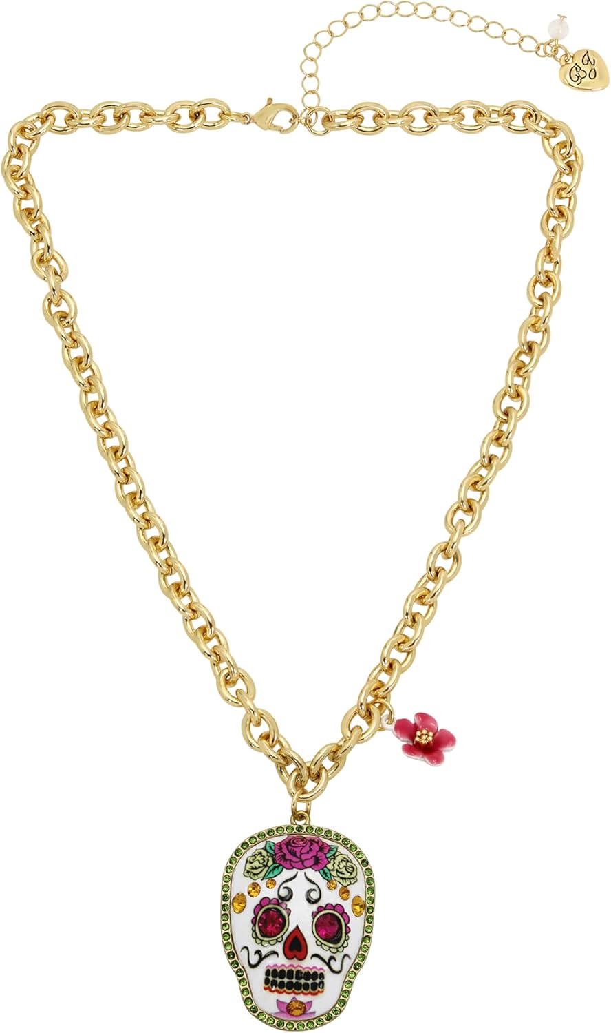 Thanos Necklace Collar Memento Mori Con Calavera Plata, 60 Cm