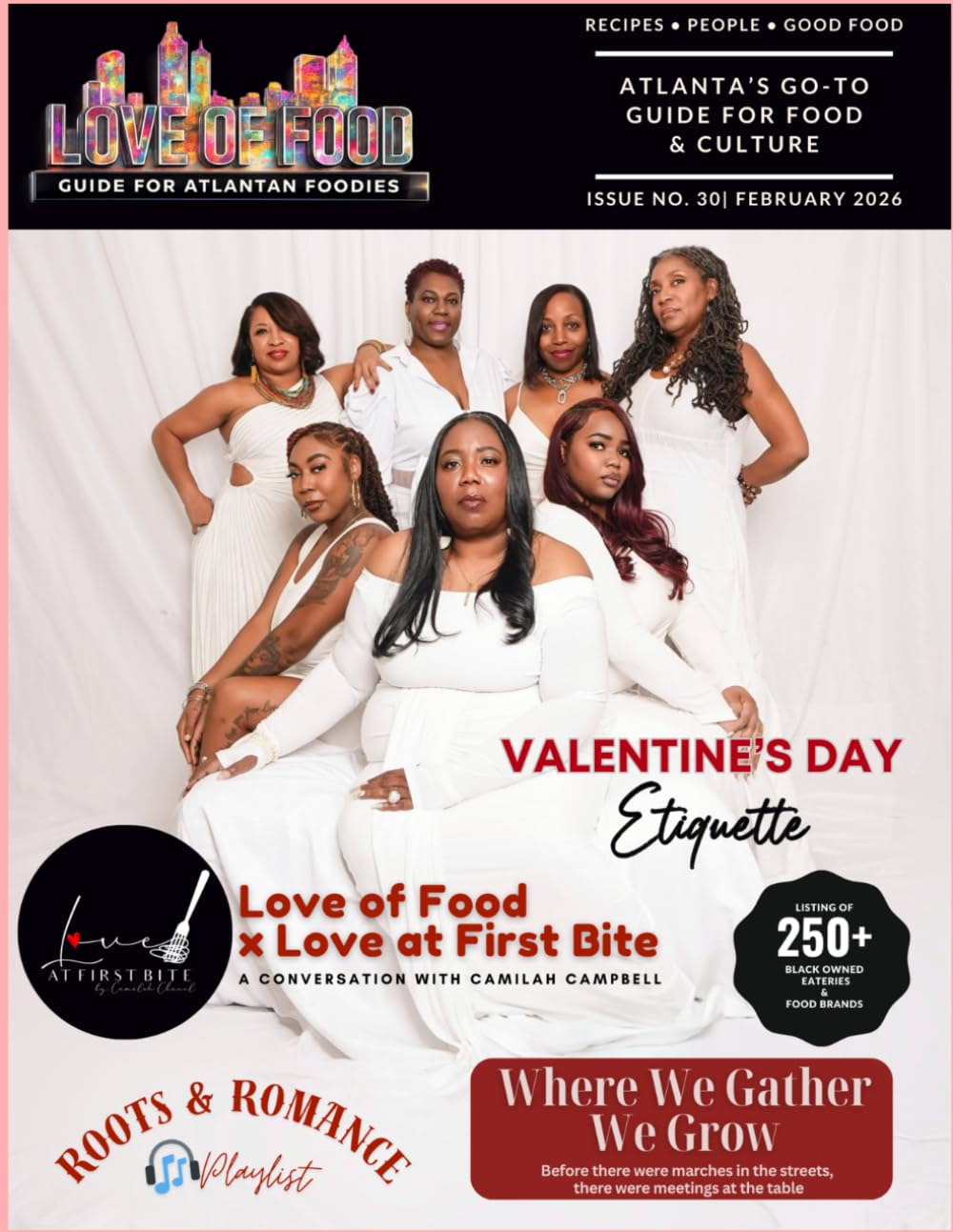 Love of Food Digital Magazine – January - February 2026 Issue: Roots & Romance | Atlanta Food Culture & Recipes
