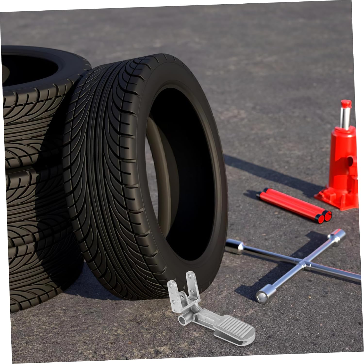Tire Changing Machine Foot Pedal Ergonomic Design Nonslip Surface Precision Machining for Stable Operation Tire Mounting and Demounting