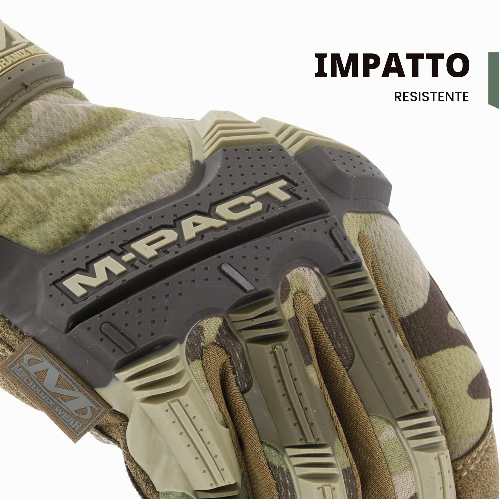 Mechanix Wear - M-Pact Multicam Guanti, Multicolore, Medium