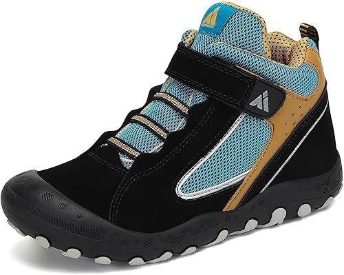 Mishansha Kids Hiking Boots Toddler Girls Boys Hiking Shoes Water-Resistant Anti