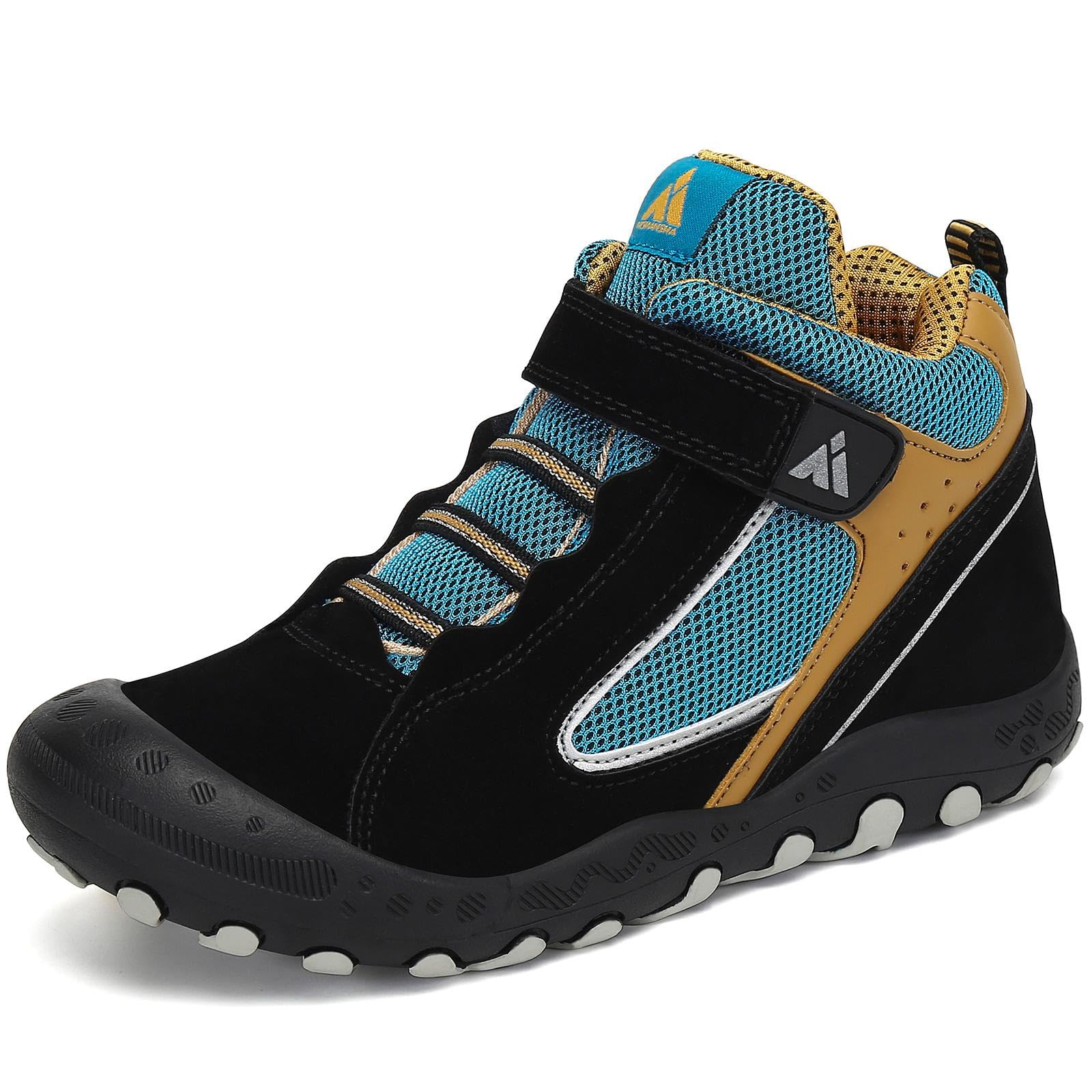 Mishansha Kids Hiking Boots Toddler Girls Boys Hiking Shoes Water-Resistant Anti-Collision Non-Slip Athletic Outdoor Trekking Boots — view 10