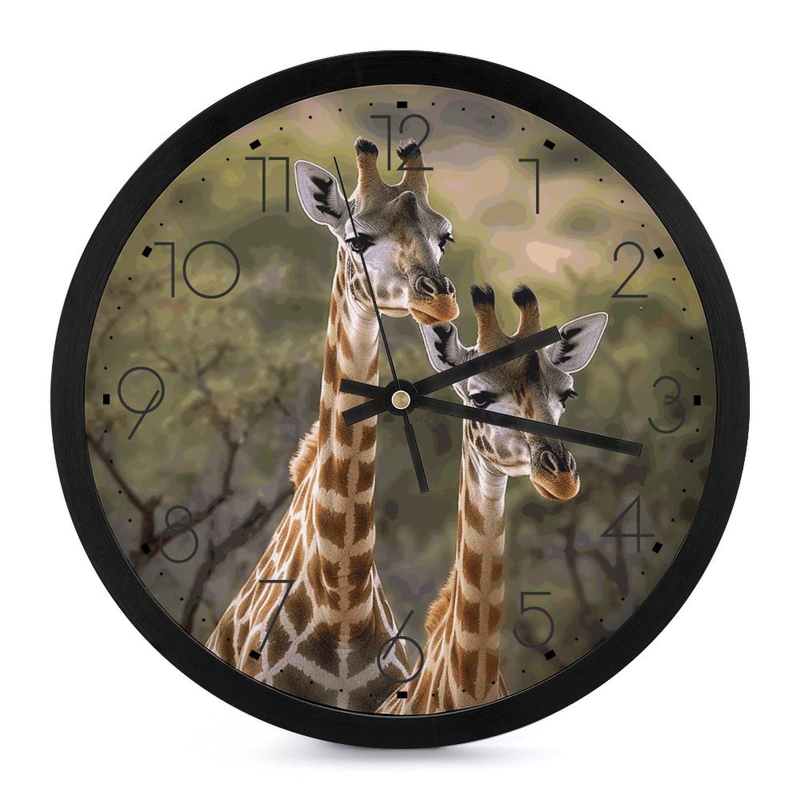 Horloge murale numérique facile à lire pour rompre le silence de la maison avec style
