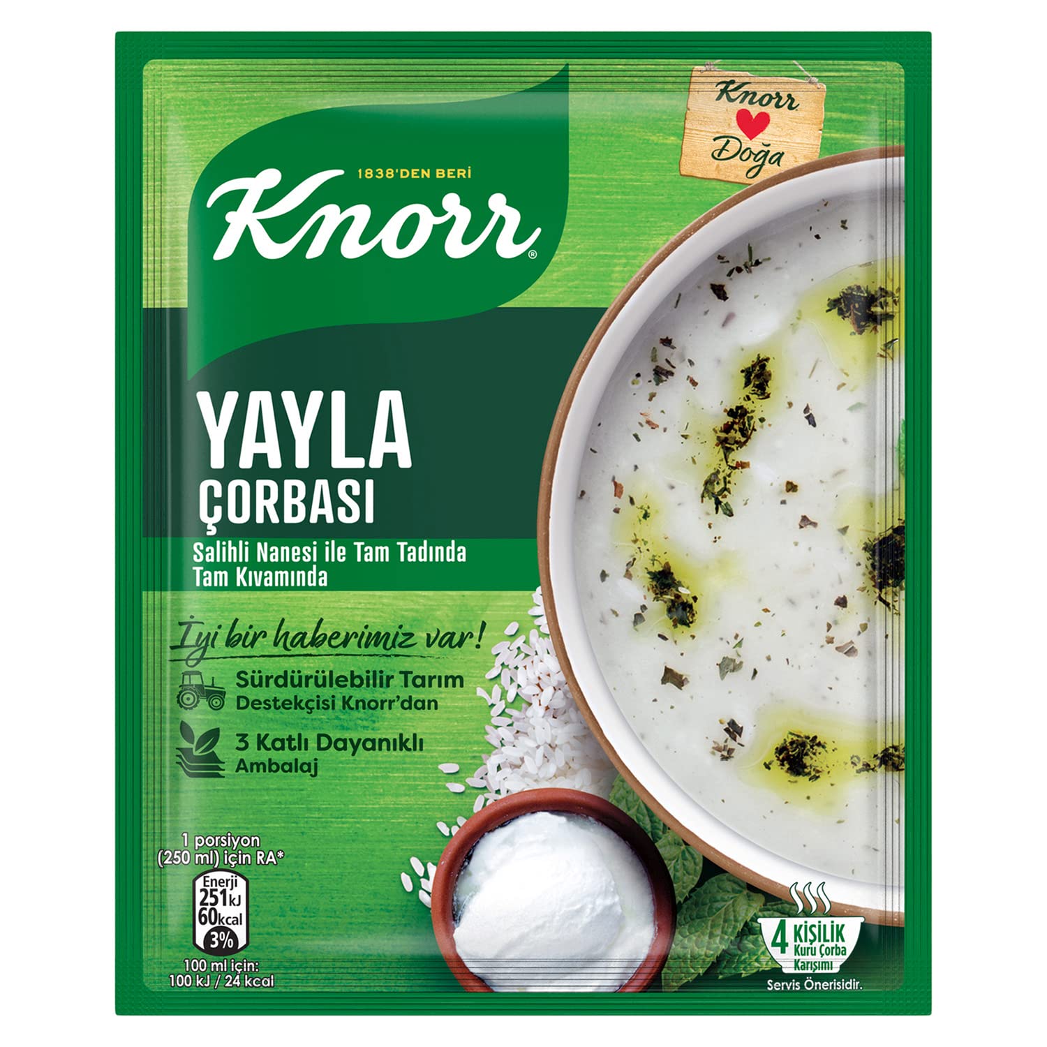 Knorr Hazır Çorba Yayla Çorbası 72 g