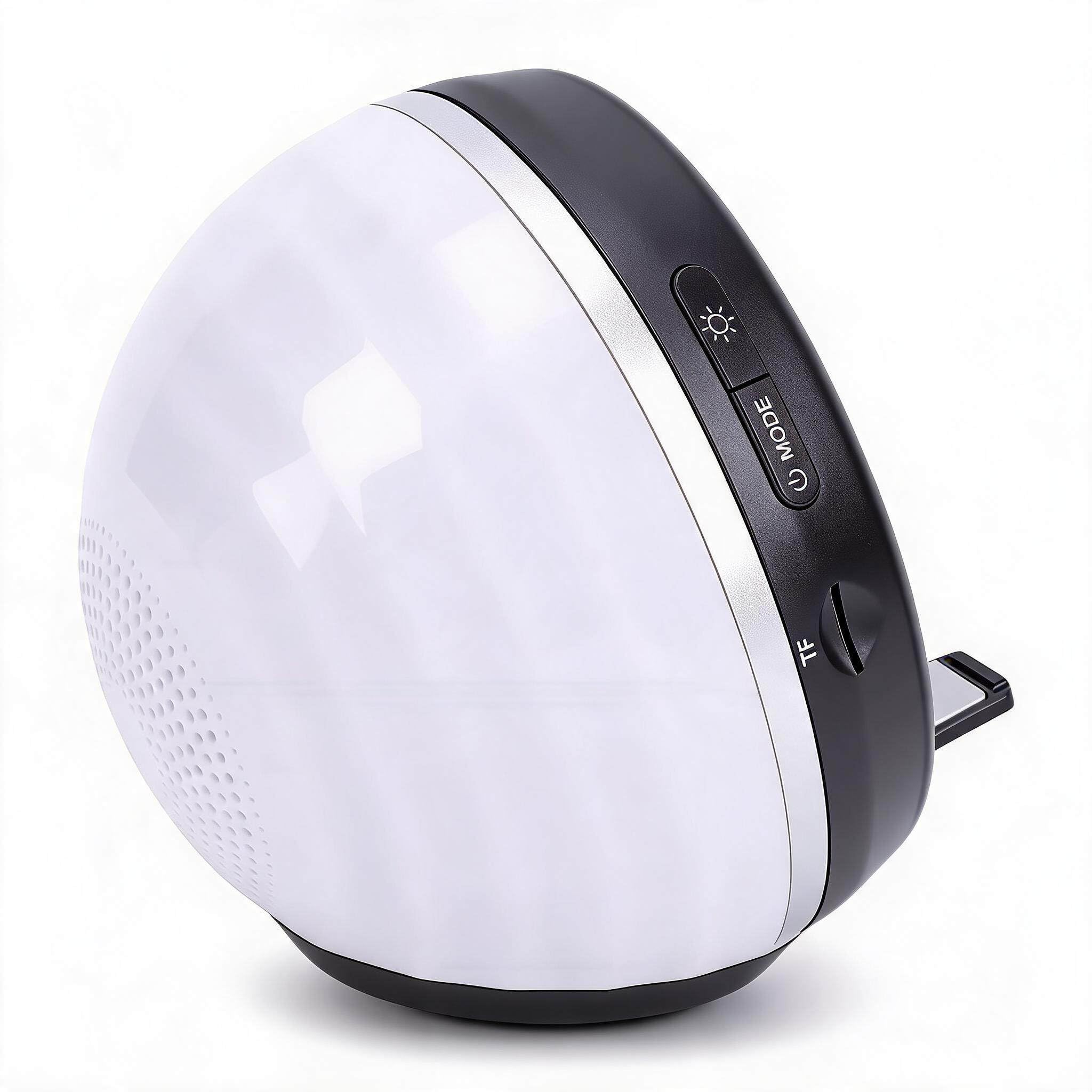 Sxhlseller Altoparlante Wireless a Induzione con Bluetooth 5.3, Cassa Audio Stereo HiFi da 2000 MAh con Luce Ritmica RGB, Docking Station Portatile in ABS per Tablet Smartphone (BLACK)