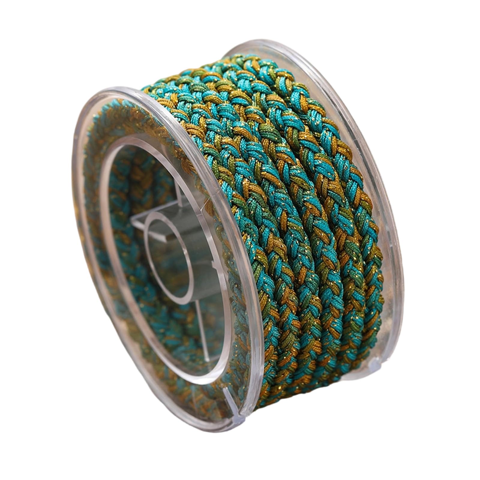 2M Long 4.5mm Braided Cord with Dragon Design for Sewing Projects Colorful Weaving String