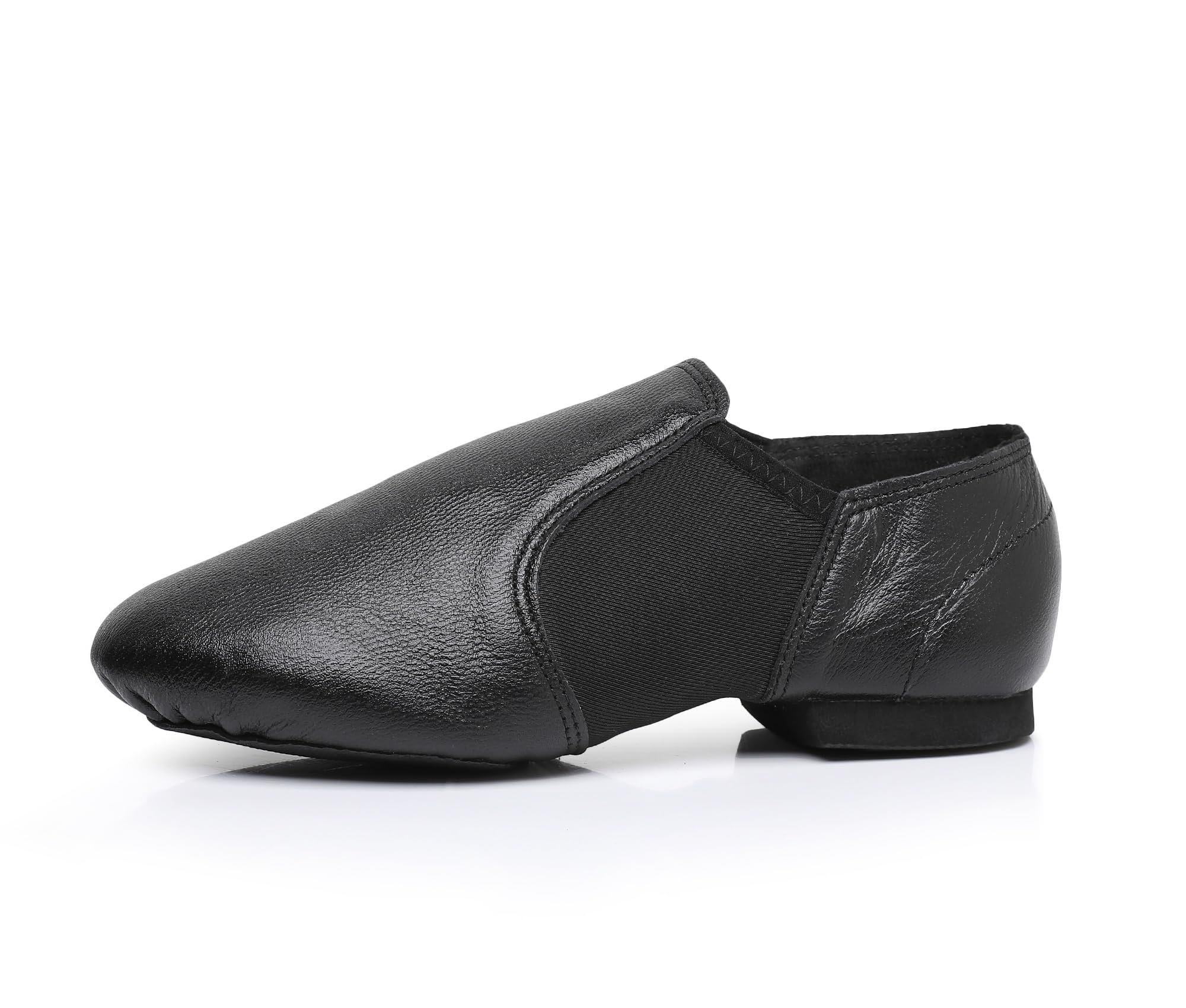 Rosefinch Zapatillas de Baile de Jazz para señoras Zapatillas de Ejercicio de Fondo Blando Zapatillas de Ballet de Yoga elásticas Zapatillas de Baile de Cuero, 34-42EU