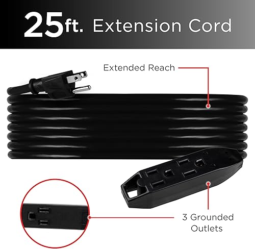 Miniatura 33 de UltraPro - Cable de extensión Naranja,Negro -,Blanco