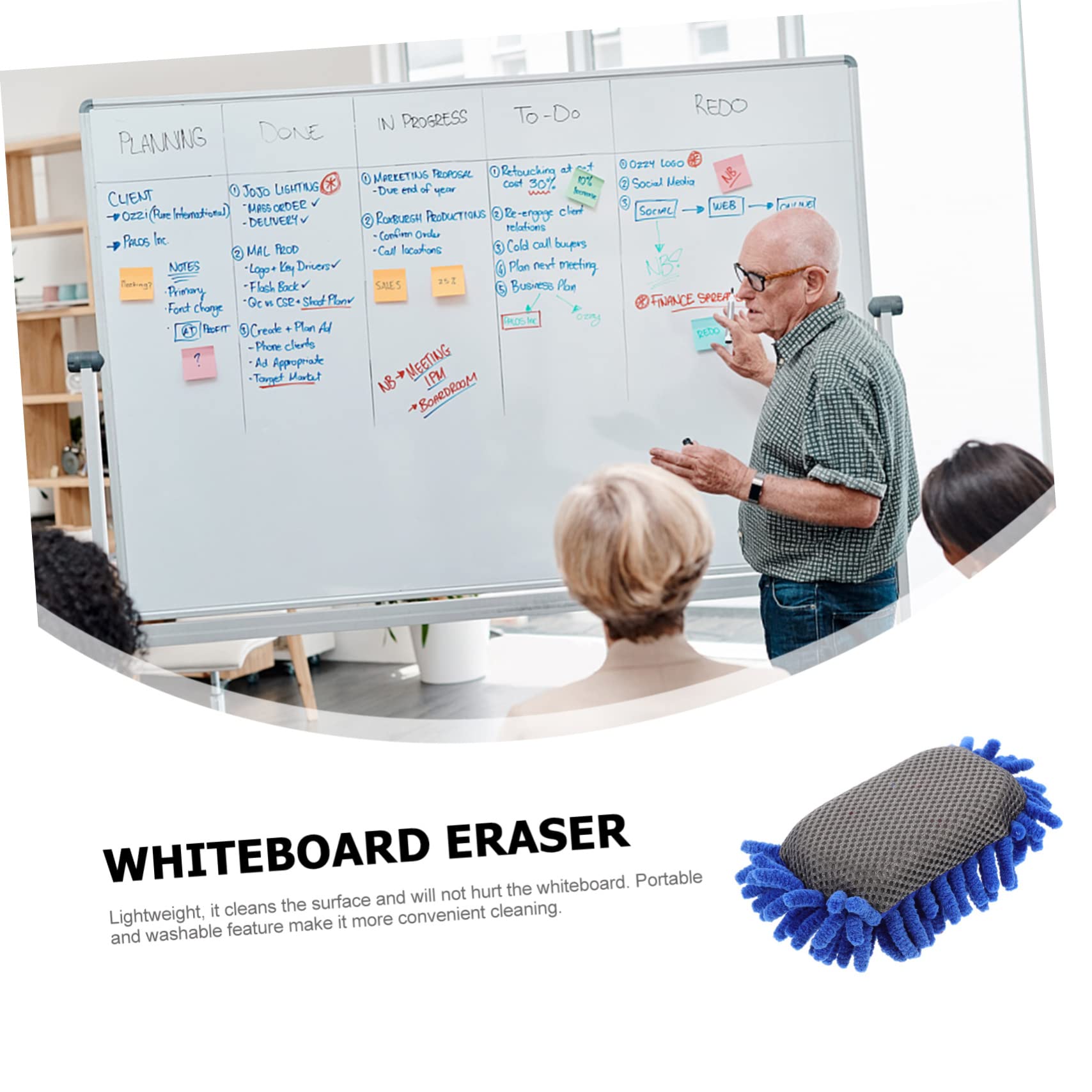 SHINEOFI 9piezas Borrador Para Pizarra y Tablero Limpiador De Pizarra y Chalkboard Para Oficina Escuela y Hogar