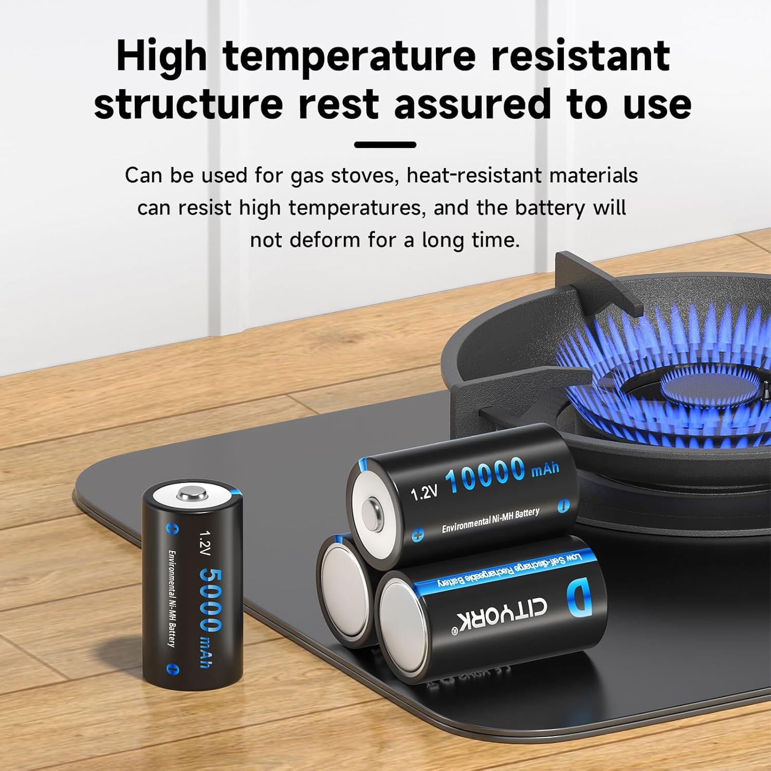 16 Slot AA AAA C D Universal Battery Charger, Smart Large LCD Display Rechargeable NiMH Battery Charger for 1.2V AA AAA C D Size NiMH/NiCD Rechargeable Batteries