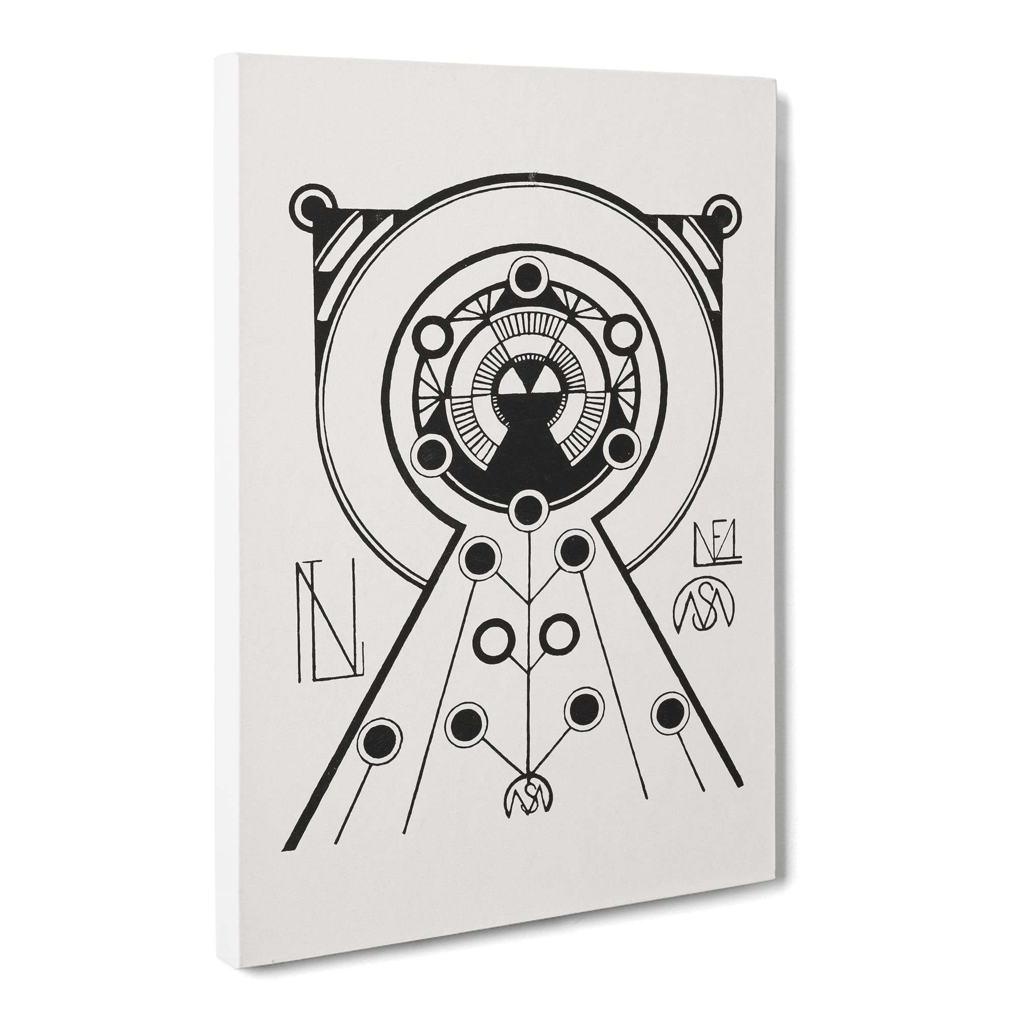 Ornaments Vol.3 By Samuel De Mesquita Canvas Print, Mixed, 25L x 50W cm