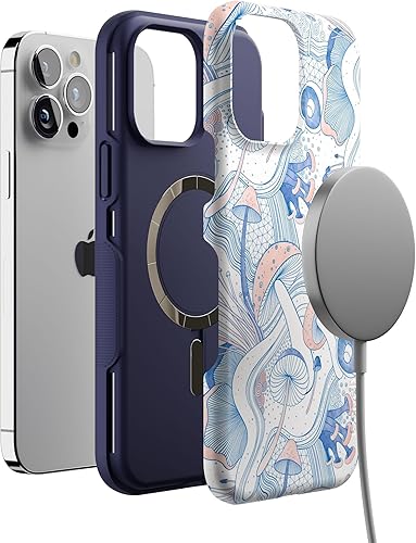 Miniatura 1175 de Casely Funda para iPhone 13 Pro Max Jardín dorado Floral de girasol amarillo Compatible con MagSafe Diseño protector audaz Jardín Dorado