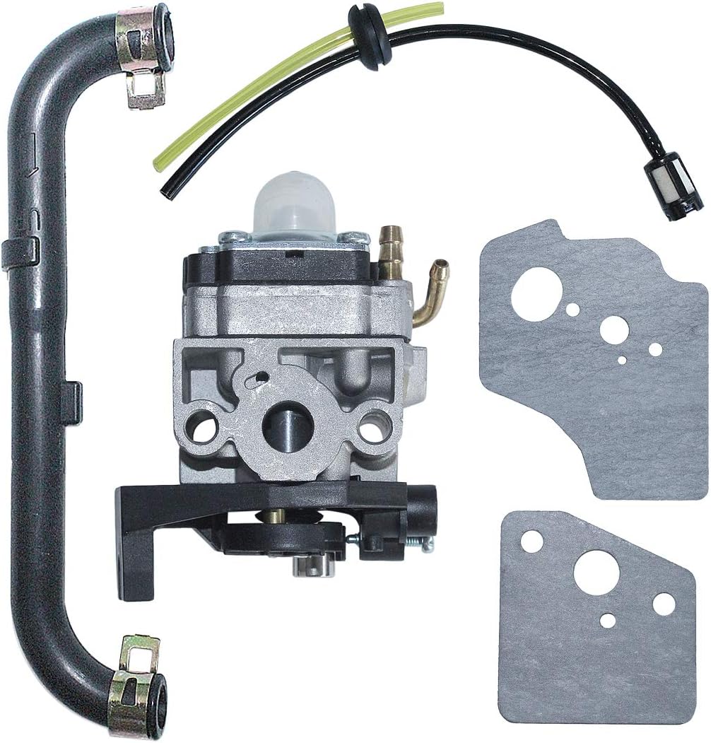 Carburetor Gasket Compatible with GX35 HHT35S Oil Fuel Line Hose Pipe Grommet Kit 16100-Z0Z-034,15422-Z0Z-000