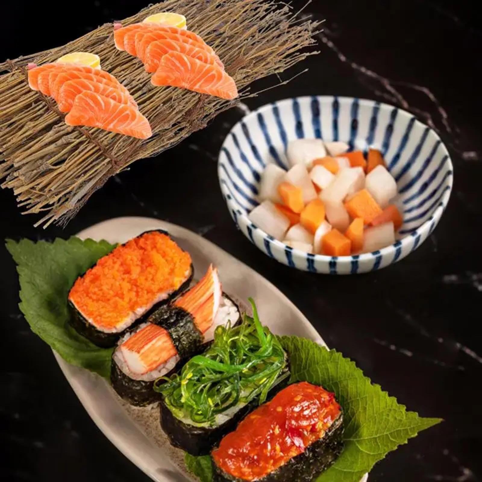 Enakshi® Sashimi Plate Decorative Japanese Decoration Tray for