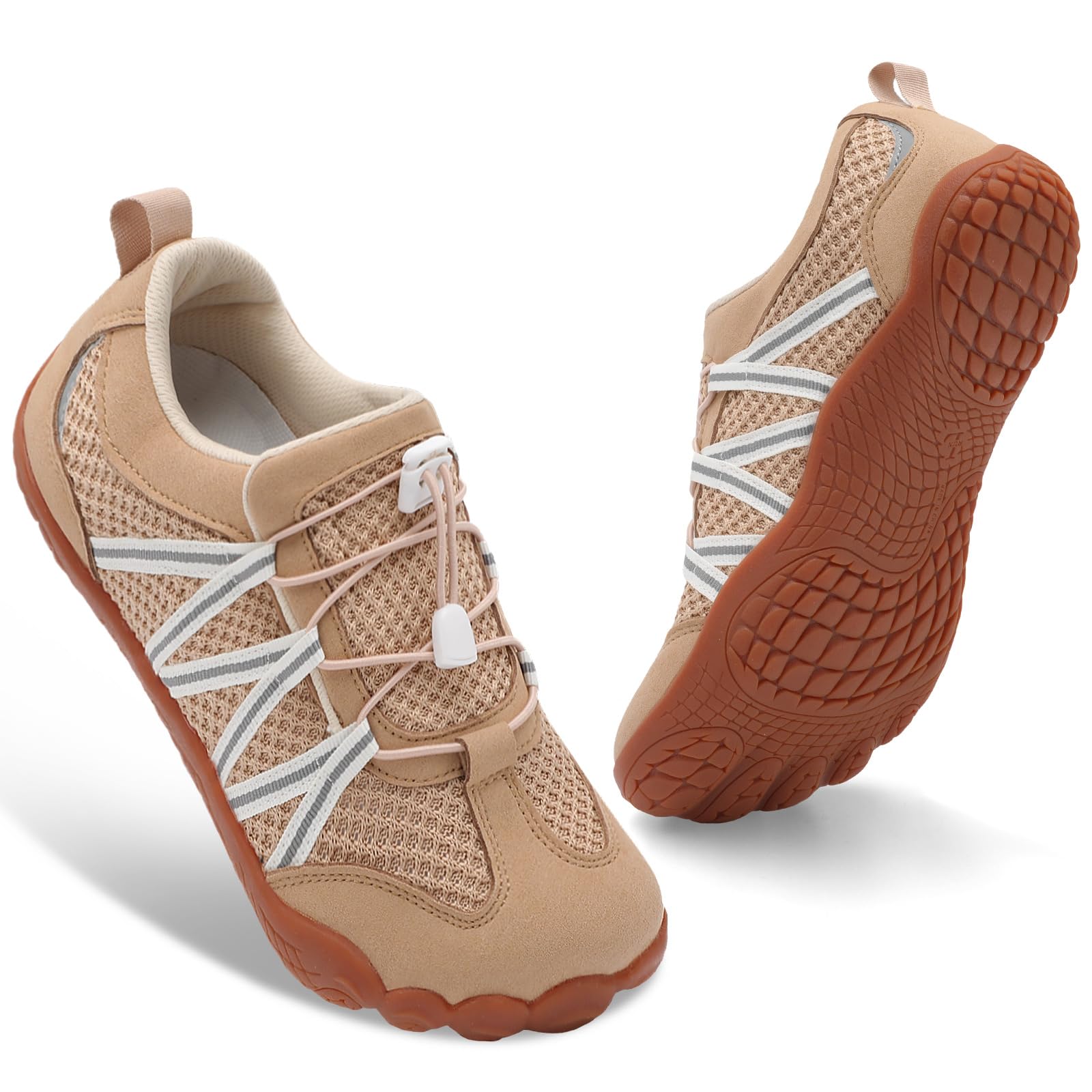Womens Mens Barefoot Shoes Wide Toe Box Walking Shoes Minimalist Slip On Sneakers Zero Drop Lightweight Breathable for Hiking Water Trail Running Workout Grounded Walking Gym