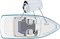 Vista 3 de Bazooka MBTA10100 Subwoofer marino de 10 pulgadas y 100 vatios