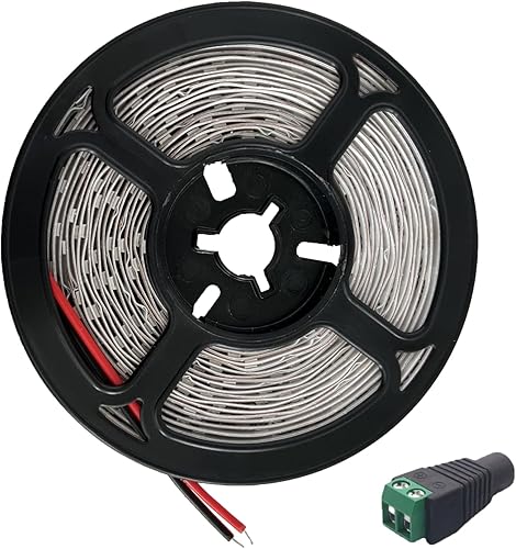 Miniatura 5 de Luz infrarroja cercana 850nm, luz de tira flexible del IR LED de 12V 2835-300LEDs para las lámparas de la terapia de la luz roja del NIR, 16.4FT