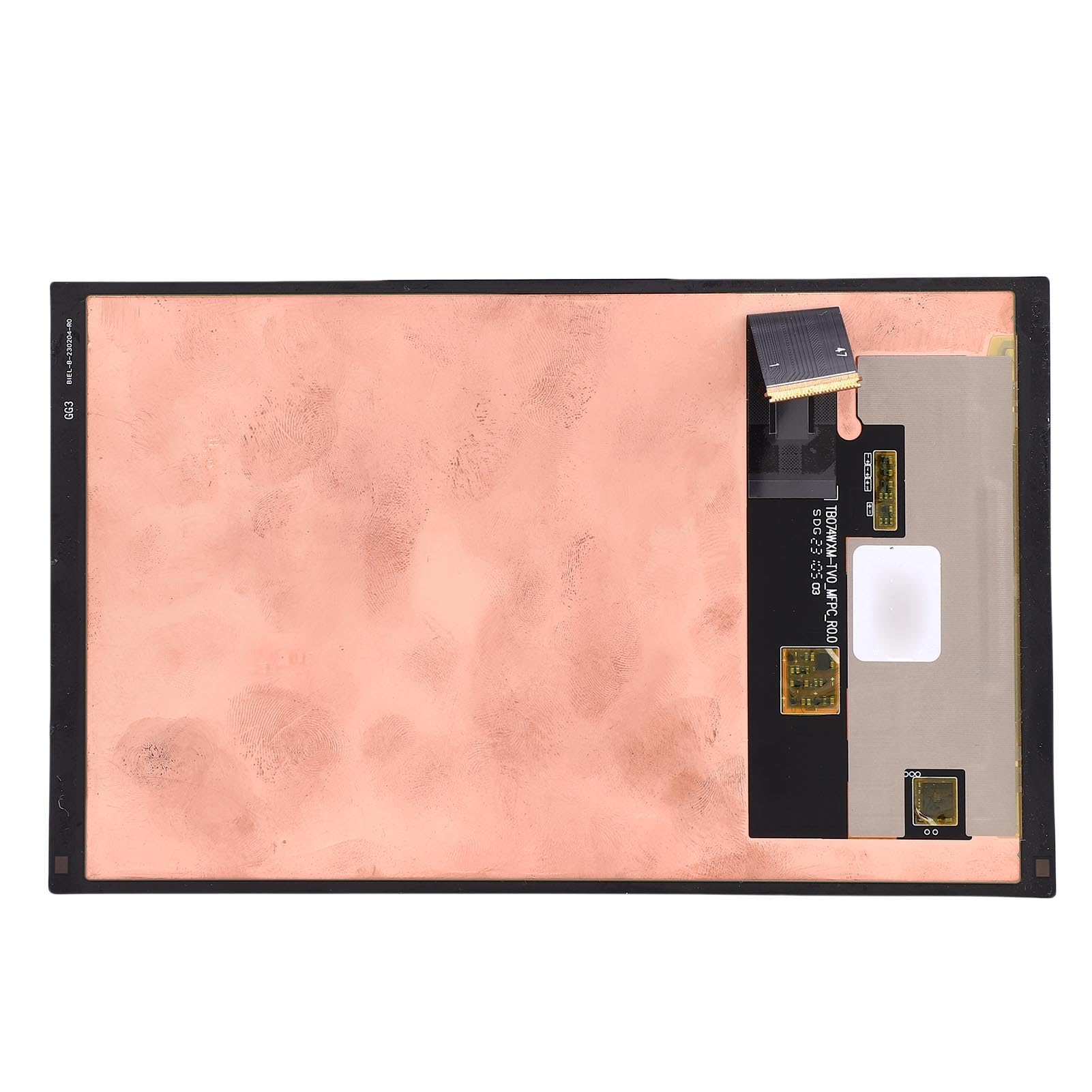 Reemplazo de la Pantalla OLED para Steam Deck, Kit de Conjunto de Digitalizador de Pantalla Táctil de 7.4 Pulgadas, Antihole Huella Digital