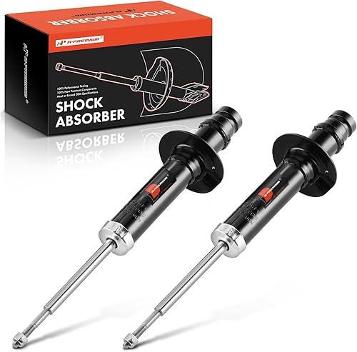 A-Premium Amortiguador delantero compatible con Chevrolet Trailblazer, SSR y GMC Envoy y Buick Rainier y Isuzu Ascender y Oldsmobile Bravada y Saab