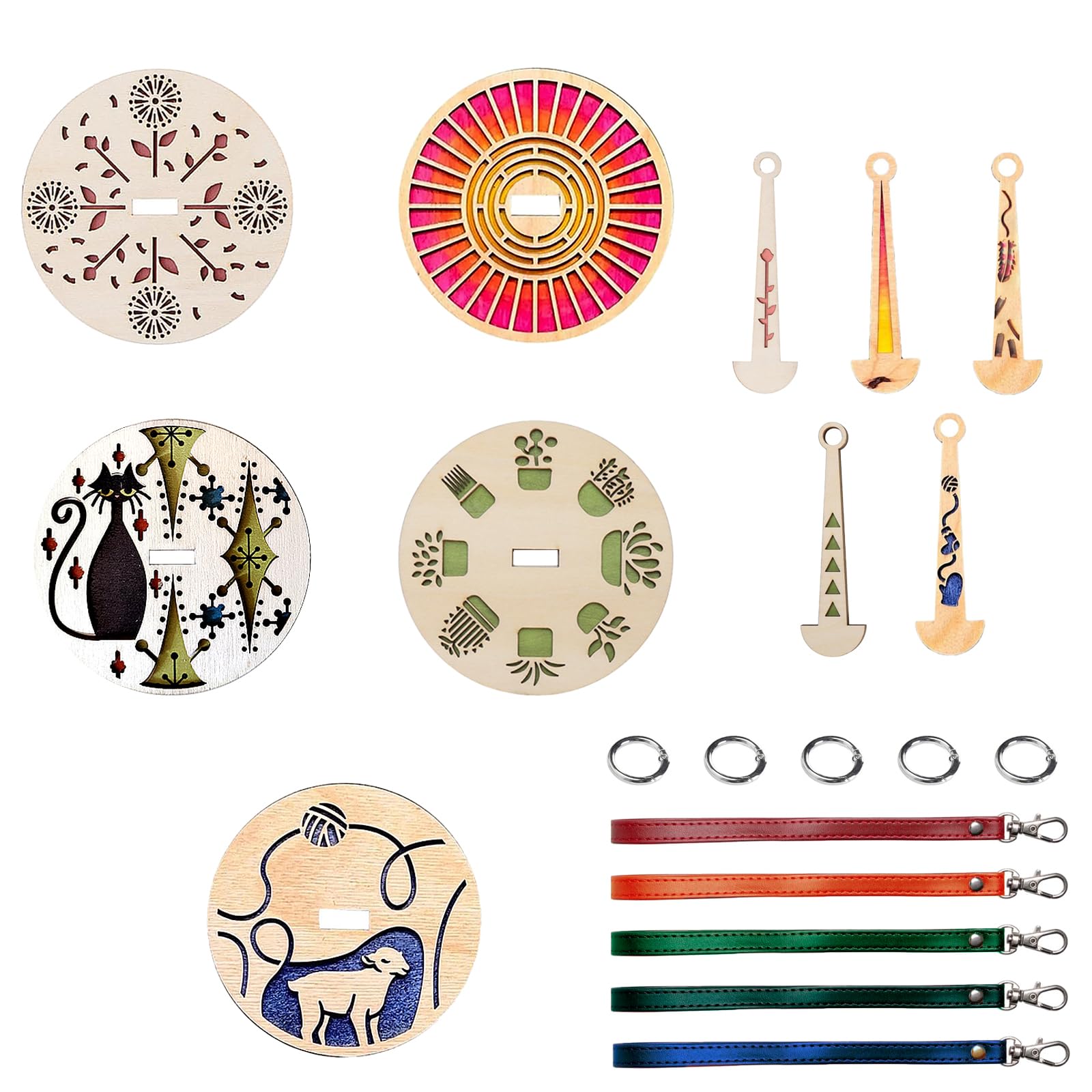 Porte-fil De Poignet En Bois, Porte-fil De Poignet - Support