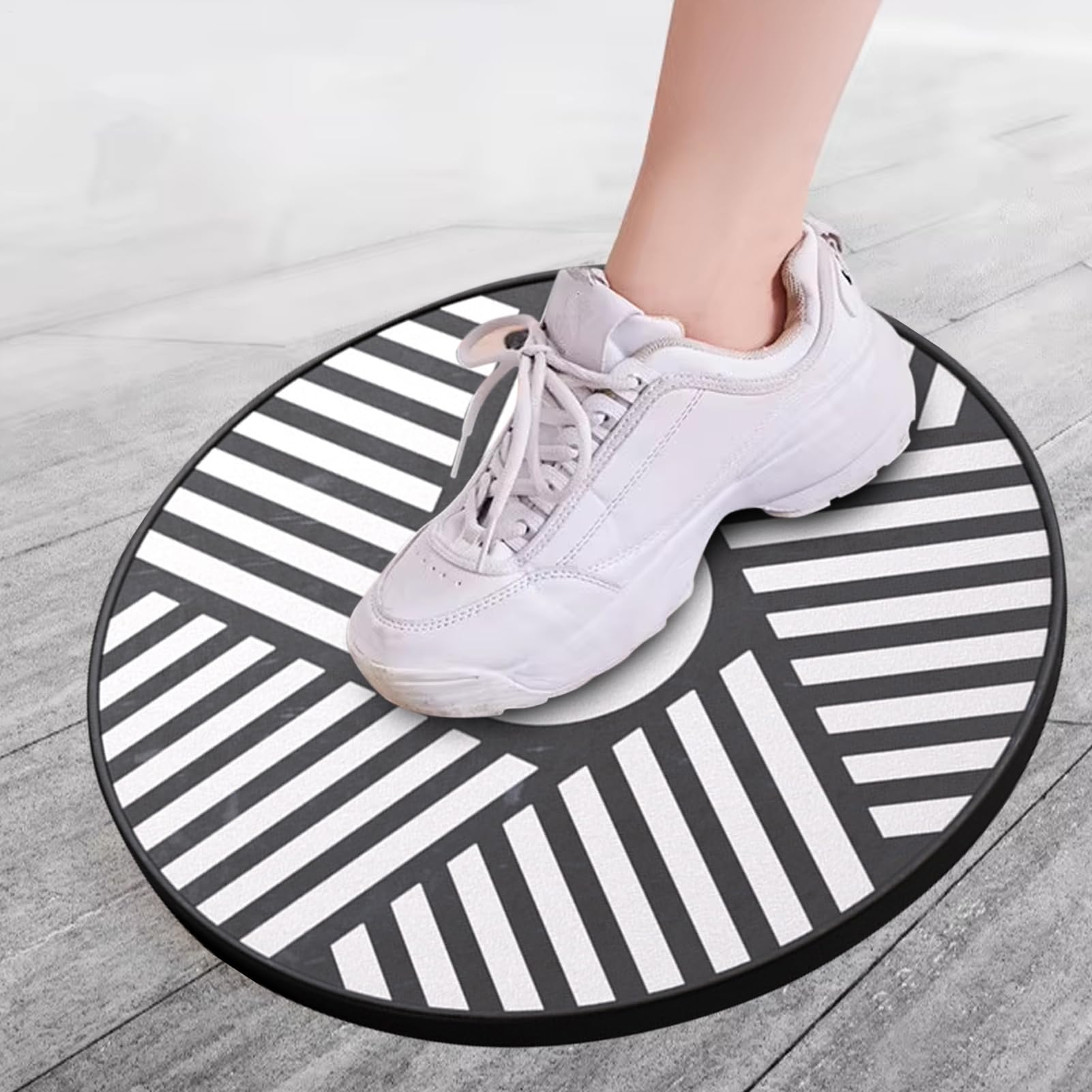 Tablet Propiocettivo - Tabella Di Guadagno Oscillante | Bobble In Legno Running Stengh Balance Board | Tavola Di Allenamento Sinlips, Stabilità, Attrezzature Per Atleti, Adulti E Anziani