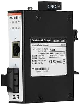 産業用光メディアコンバータ　DMC-E1S1(LX60B15-w)　新品未使用 産業用光メディアコンバータ DMC-E1S1(LX60B15-w) 新品未使用