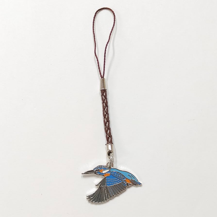 Amazon.co.jp: 野鳥 カワセミ FLY 合皮ストラップ 野鳥 グッズ