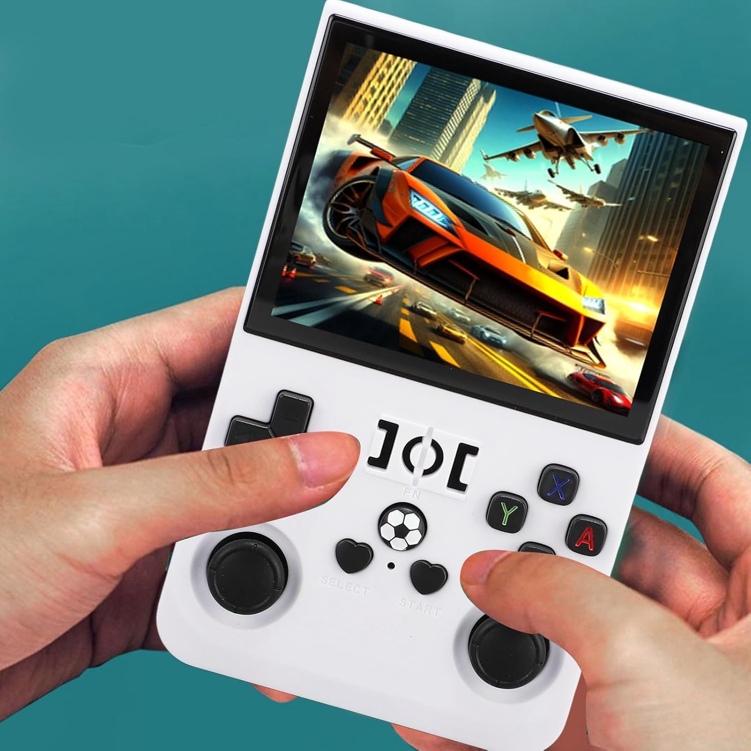Portable Handheld Game Console with 4 Inch IPS HD Screen, 18000+ Games and 128GB Memory Card for Retro Gaming Fun (#11) Convenient design