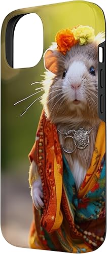 Miniatura 5 de iPhone 12 mini Boho Hippie Sunglasses Guinea Pig Case