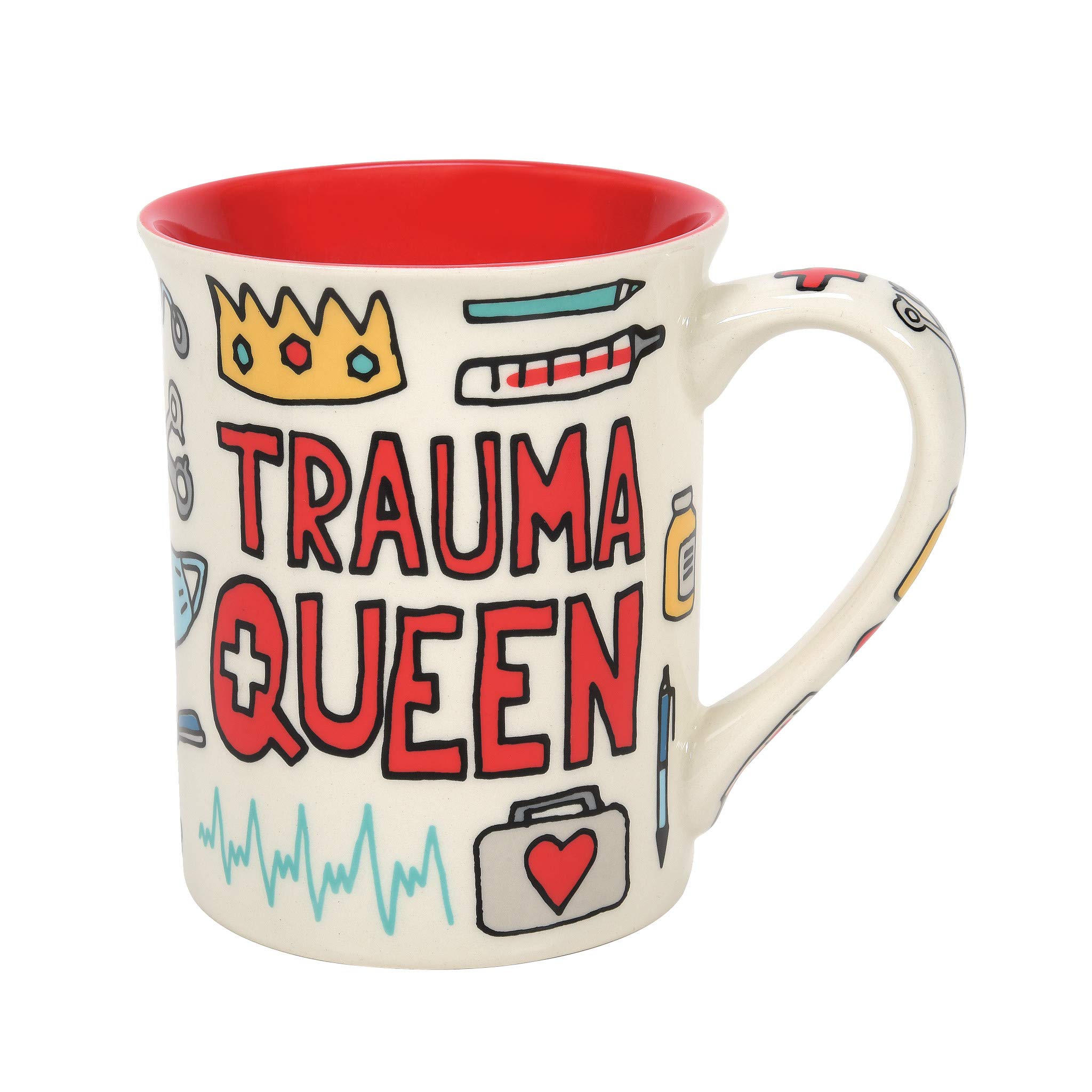 Enesco Our Name is Mud Trauma Queen Calm in Chaos Coffee ...