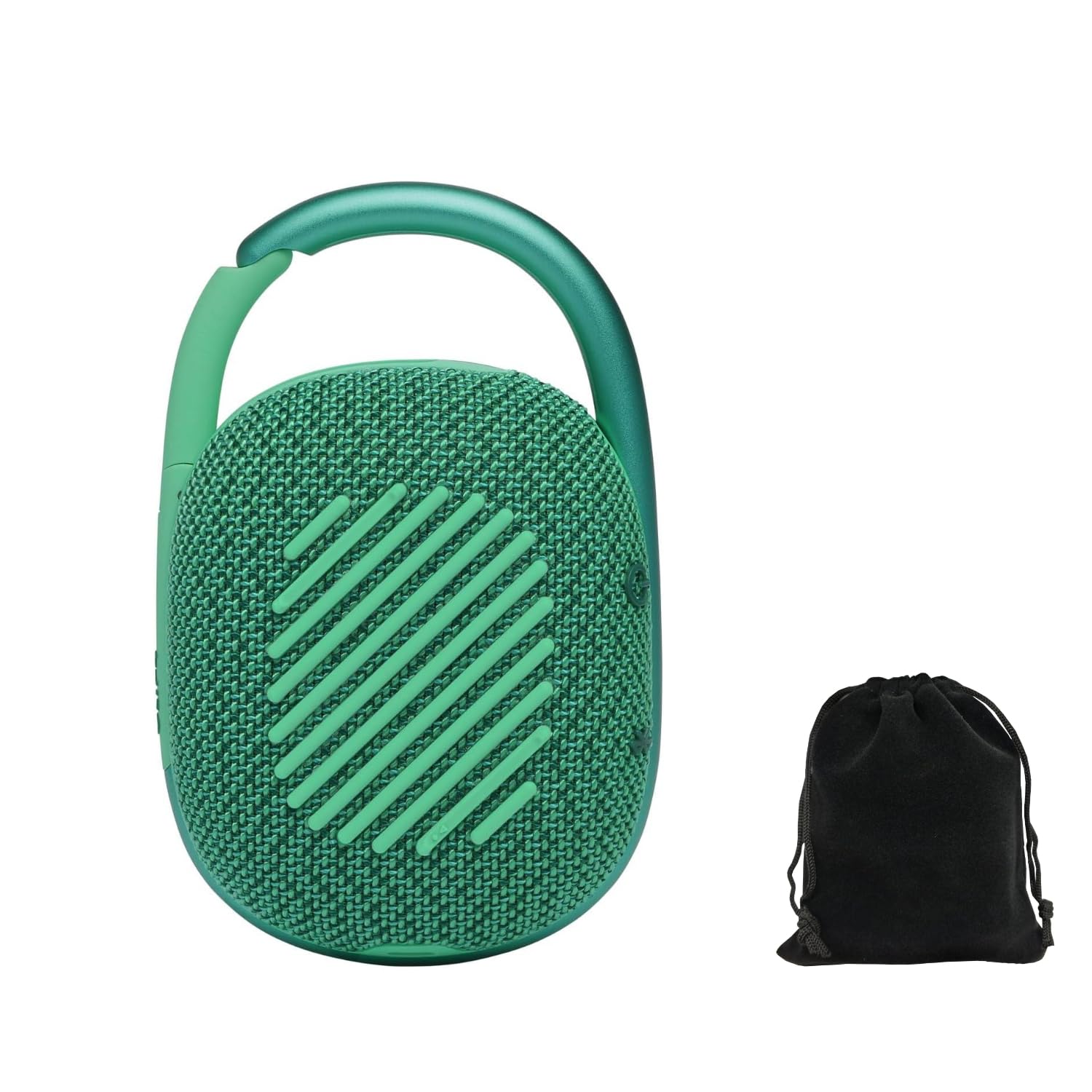JBL Clip 4 Enceinte Bluetooth portable, étanche IP67, étanche à la poussière, 10 heures de lecture, mousqueton intégré, design ultra portable, style audacieux, son riche professionnel, pochette
