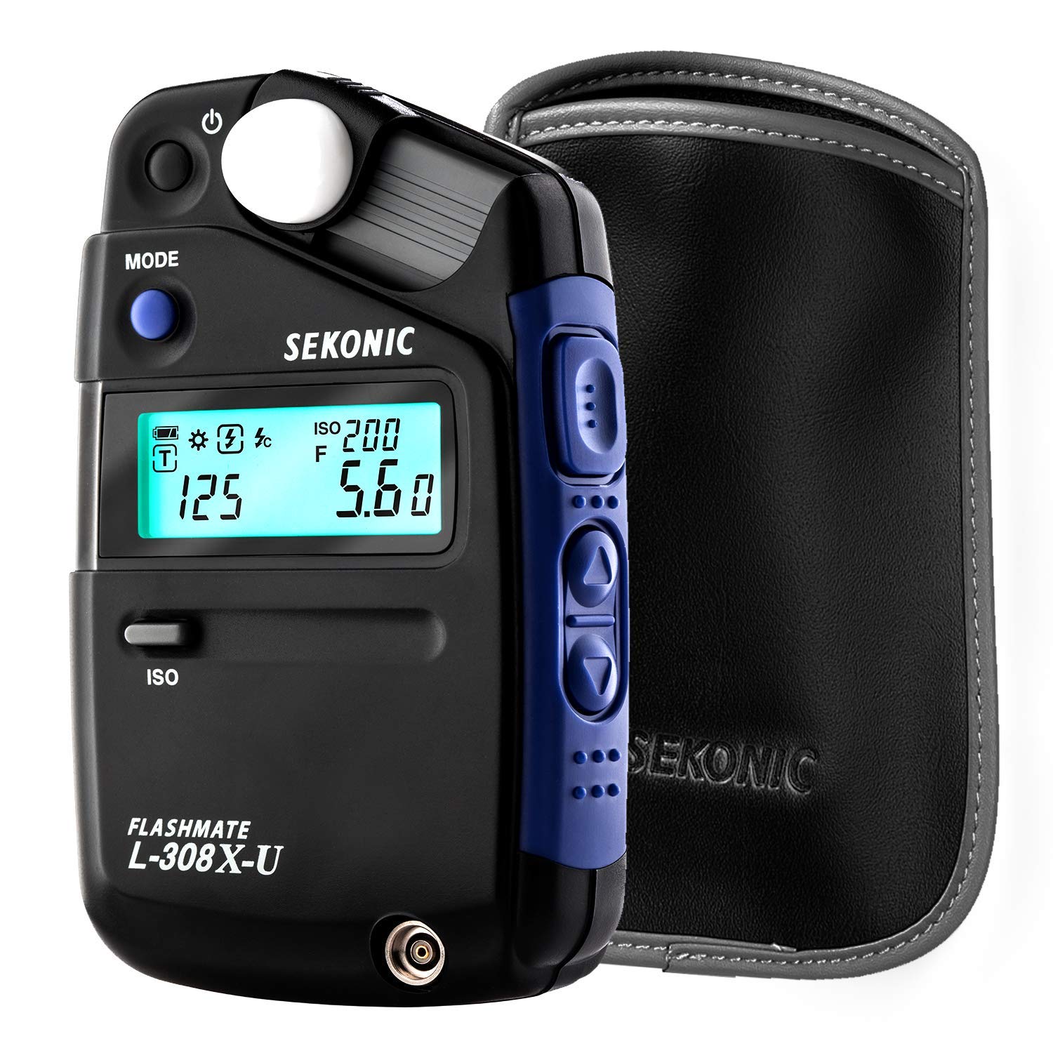 SekonicL-308X-U Flashmate Light Meter (401-305) with Deluxe case