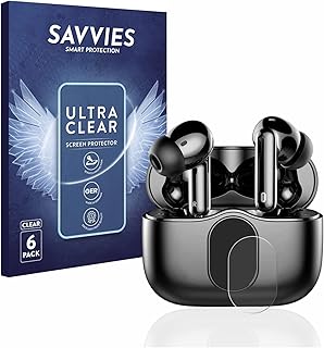 Savvies Screen Protector compatible with Btootos A90pro Protection Film Clear 6-Pack