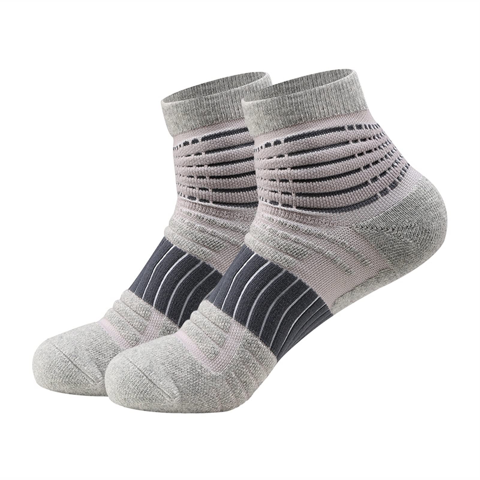 Calcetines Deportivos Hombres Mujeres al Aire Libre Elite Fitness Baloncesto Ciclismo Corriendo Calcetines Cortos Gruesa cojín Transpirable Cuarto Calcetines Deportes Calcetines