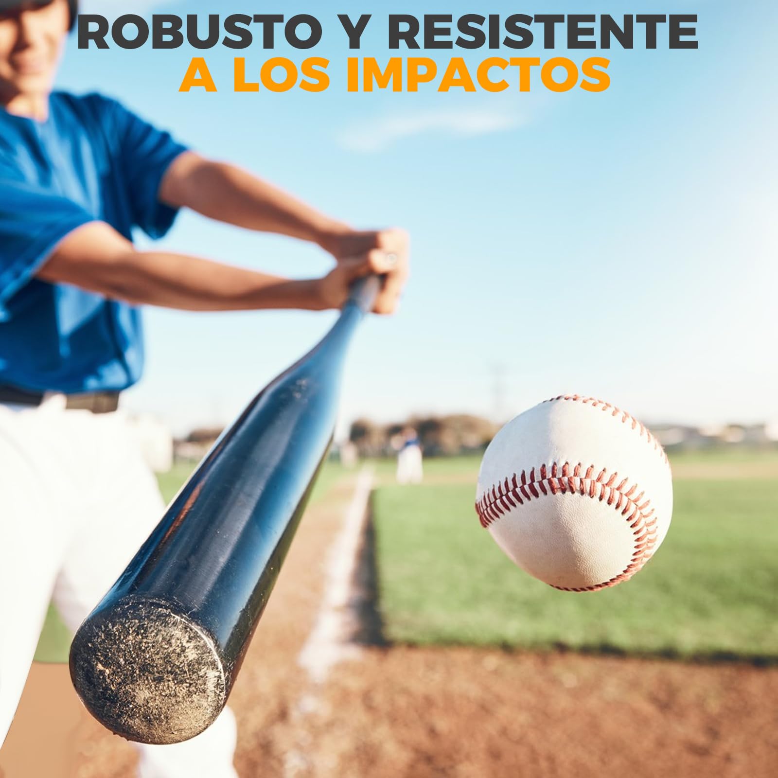 LeapBeast Pelotas de Béisbol Profesionales 9" 3 Piezas PU Cosido a Mano Baseball