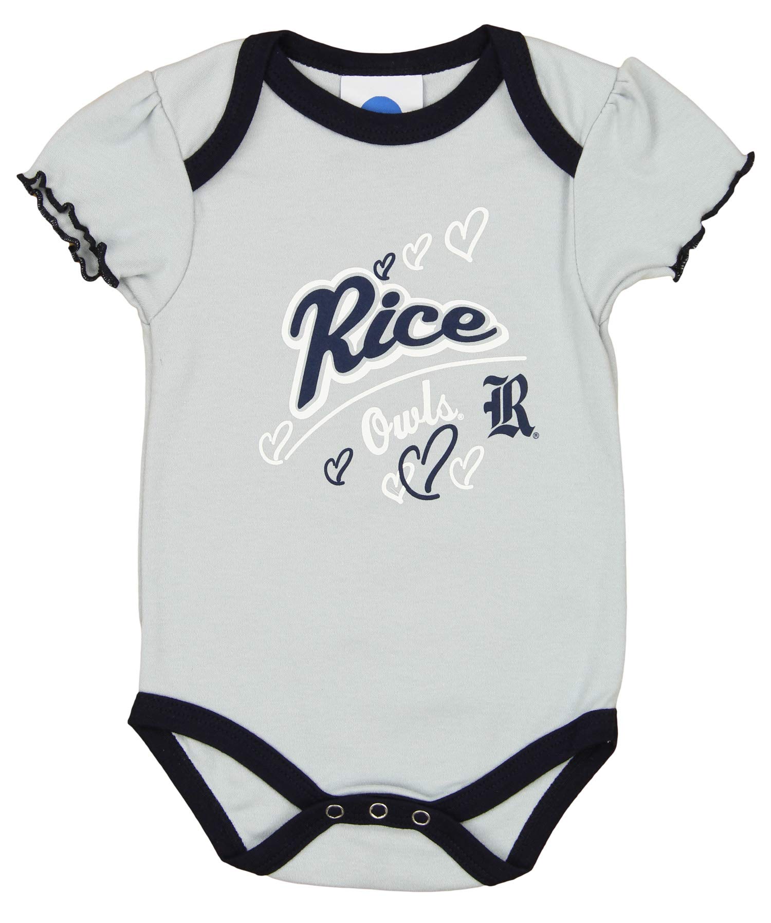 Designs By Chad and Jake Nashville Predators Personalized Baby Bodysuit, Official Licensed (18-24 Months, Navy)